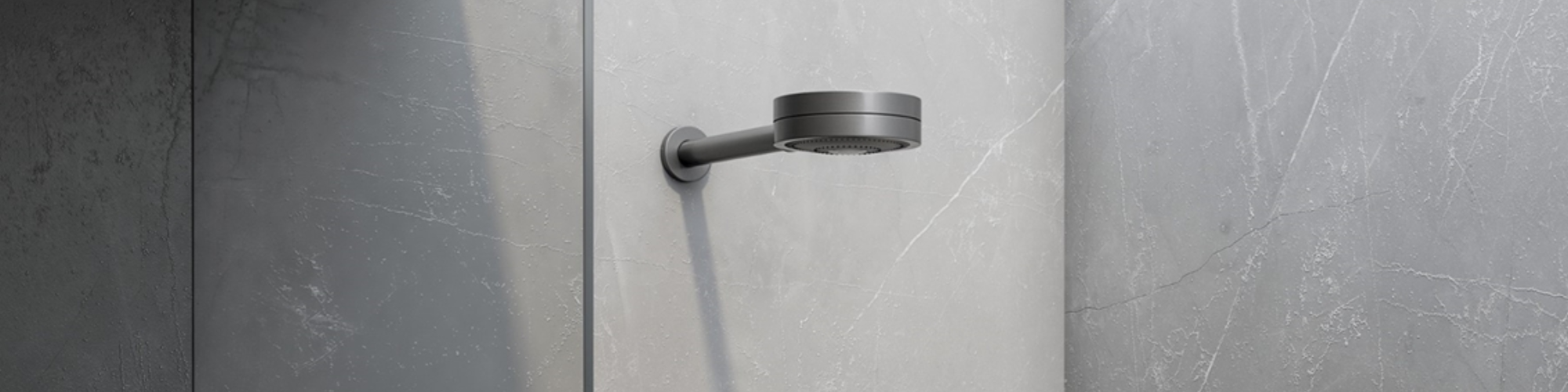 Transforme seu banho com o chuveiro novo technoshower grafite escovado da Docol